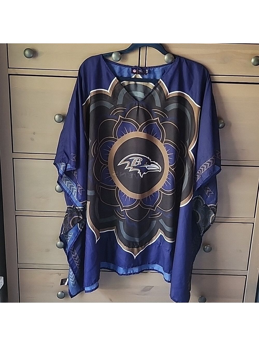 NFL TEAM APPAREL Womens BALTIMORE RAVENS Caftan